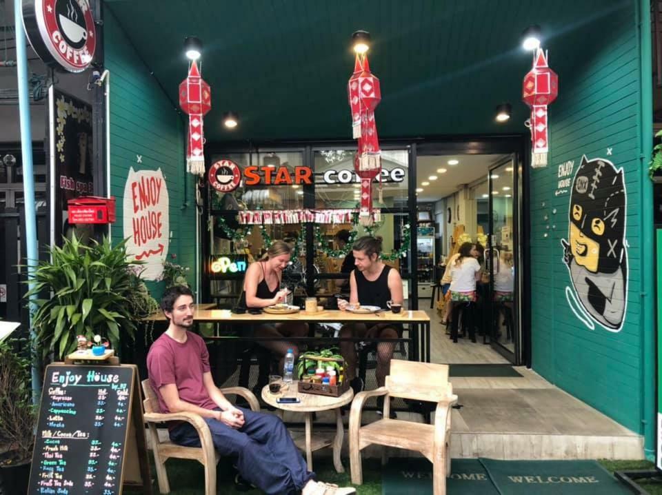 Enjoy House Hostel Chiang Mai Exterior foto