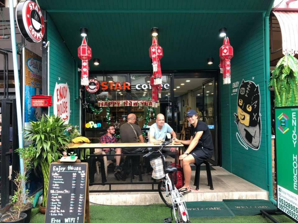 Enjoy House Hostel Chiang Mai Exterior foto